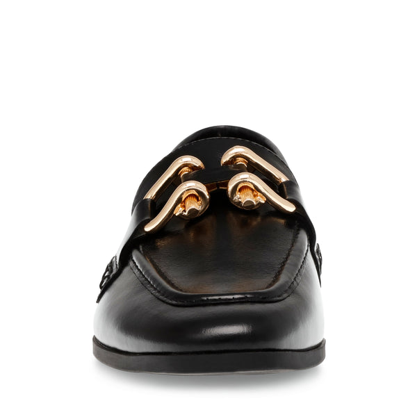 סטיב מאד - נעלי מוקסין מעור לנשים CANDIDLY בשחור