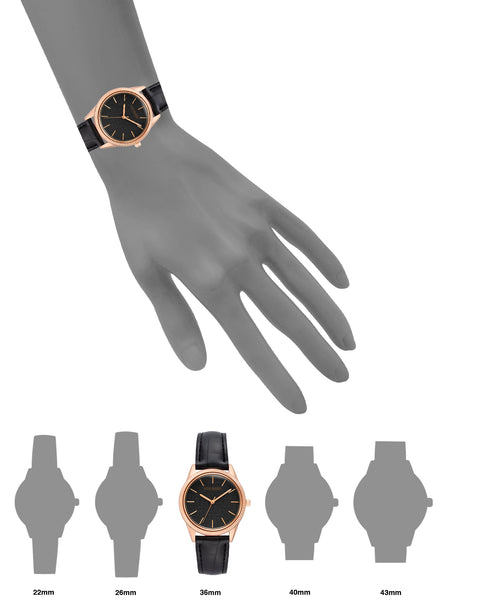 סטיב מאד - שעון יד לנשים SM1014 בגוון זהב אדום
