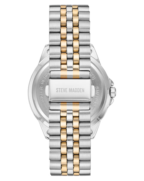 סטיב מאד - שעון יד יוניסקס SM1043 בצבע כסף זהב
