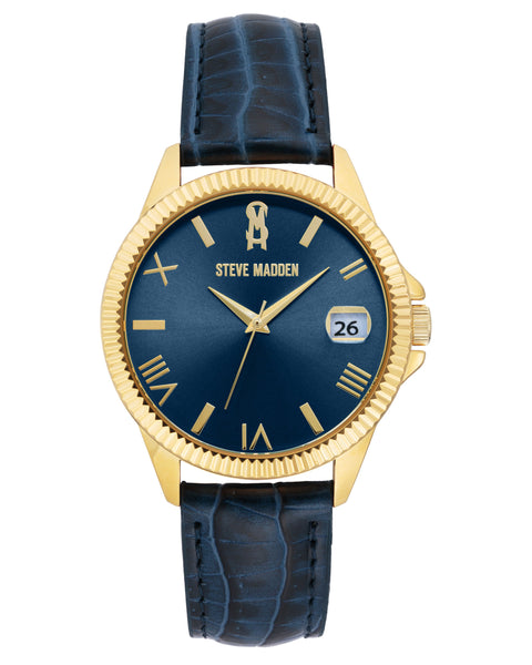 סטיב מאד - שעון יד יוניסקס SM1046 בכחול