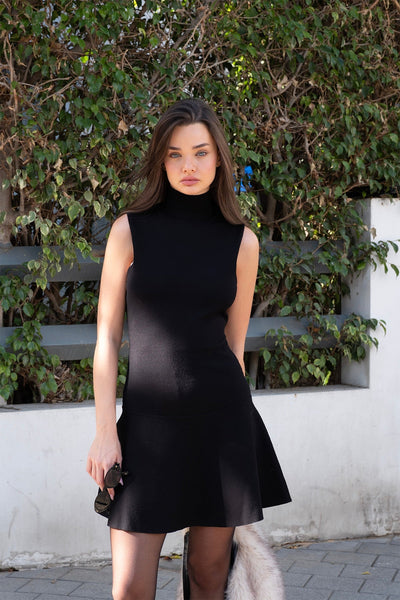 סטיב מאד - שמלת מיני BRESLIN בשחור