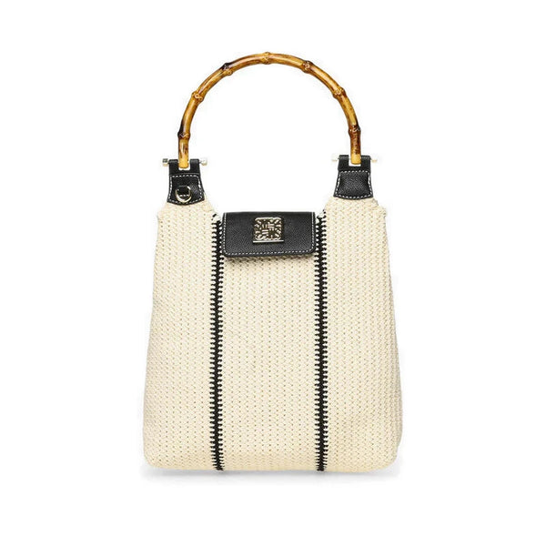 סטיב מאד - תיק צד לנשים BZARNIA בשחור קרם