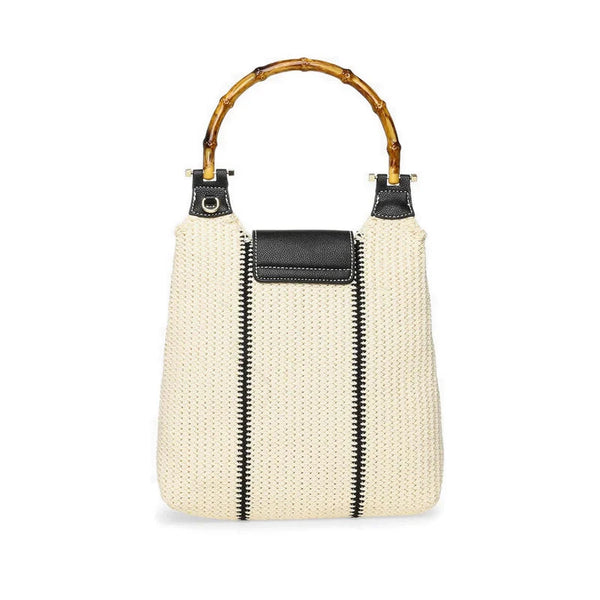 סטיב מאד - תיק צד לנשים BZARNIA בשחור קרם