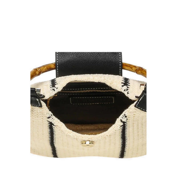 סטיב מאד - תיק צד לנשים BZARNIA בשחור קרם