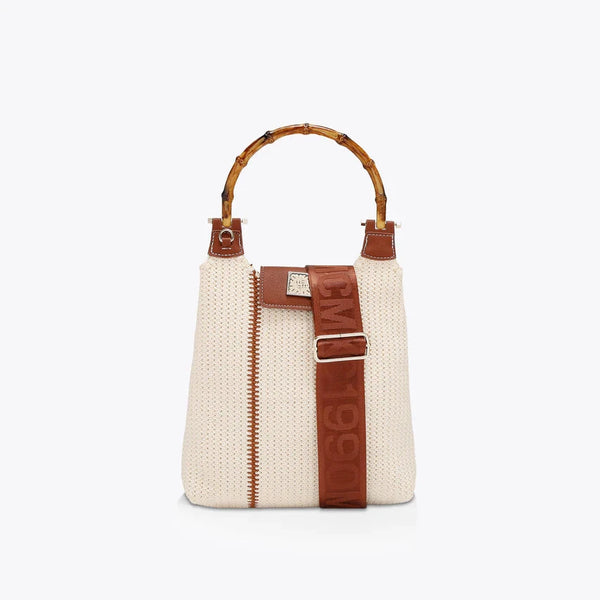 סטיב מאד - תיק צד לנשים BZARNIA בקאמל קרם