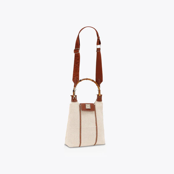 סטיב מאד - תיק צד לנשים BZARNIA בקאמל קרם