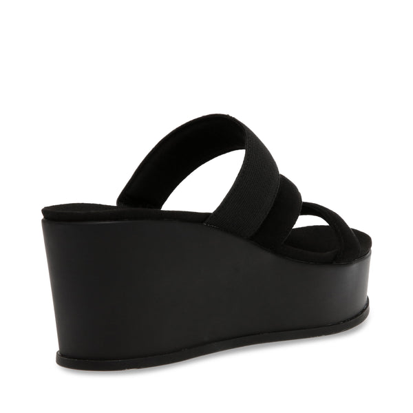 סטיב מאד - כפכפי פלטפורמה AK-VAI בשחור