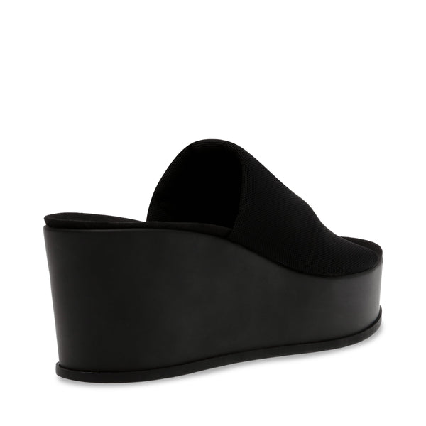 סטיב מאד - כפכפי פלטפורמה AK-VENTI בשחור