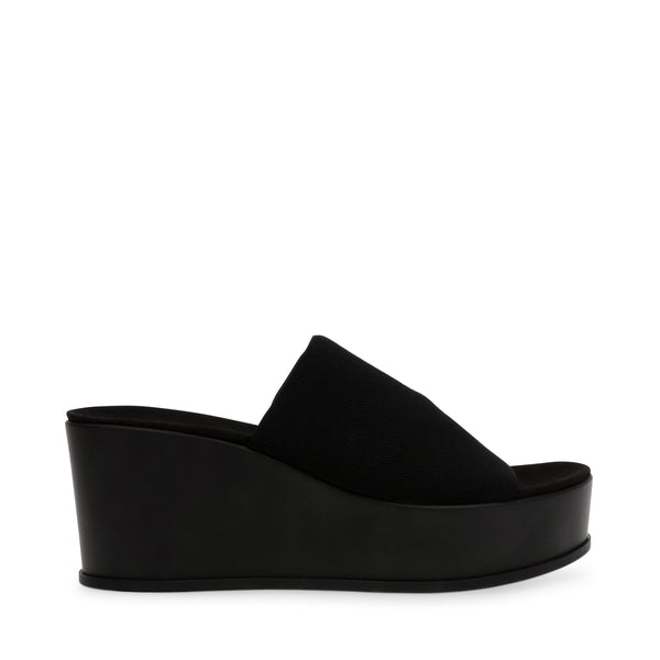 סטיב מאד - כפכפי פלטפורמה AK-VENTI בשחור