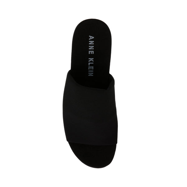 סטיב מאד - כפכפי פלטפורמה AK-VENTI בשחור