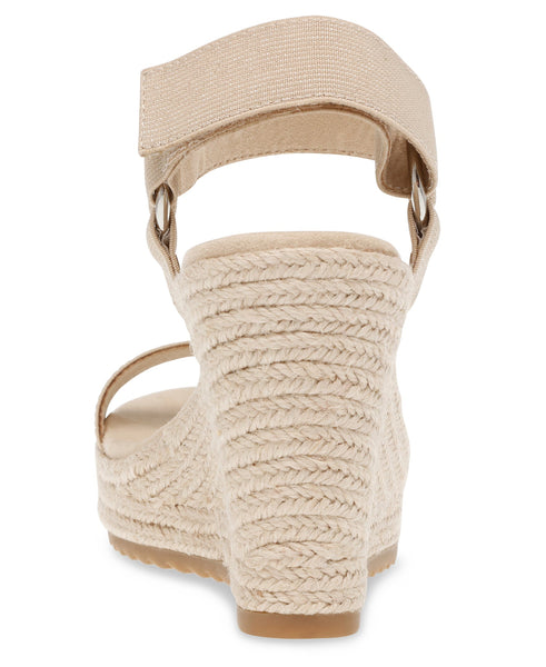 סטיב מאד - סנדלי פלטפורמה AK-WIT בגוון טבעי