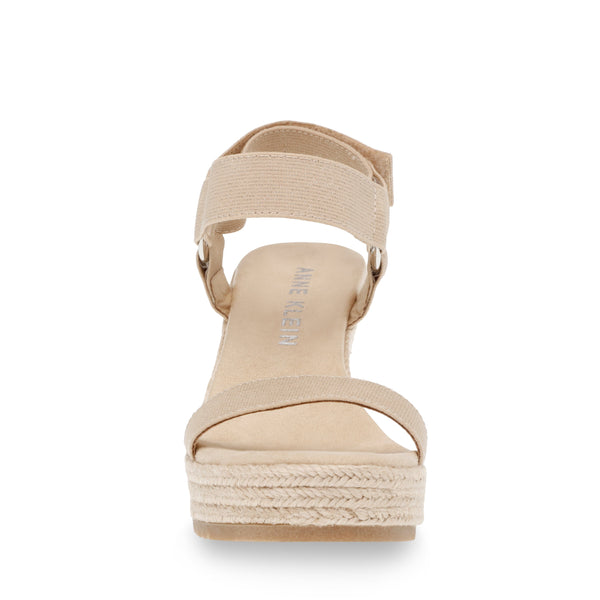 סטיב מאד - סנדלי פלטפורמה AK-WIT בגוון טבעי