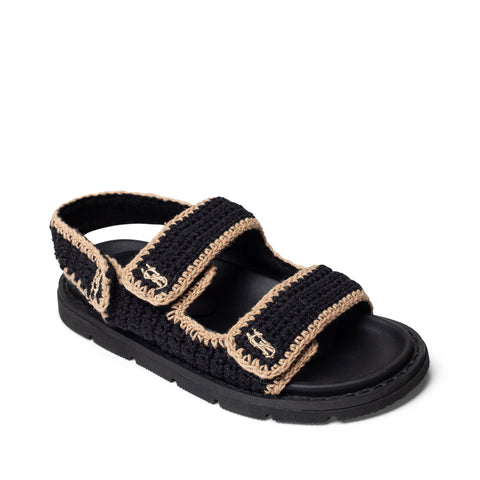 סנדלים לילדות SMK-CARSON בשחור