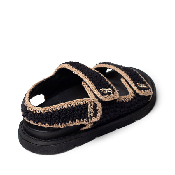 סטיב מאד - סנדלים לילדות SMK-CARSON בשחור