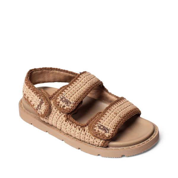 סטיב מאד - סנדלים לילדות SMK-CARSON בחום