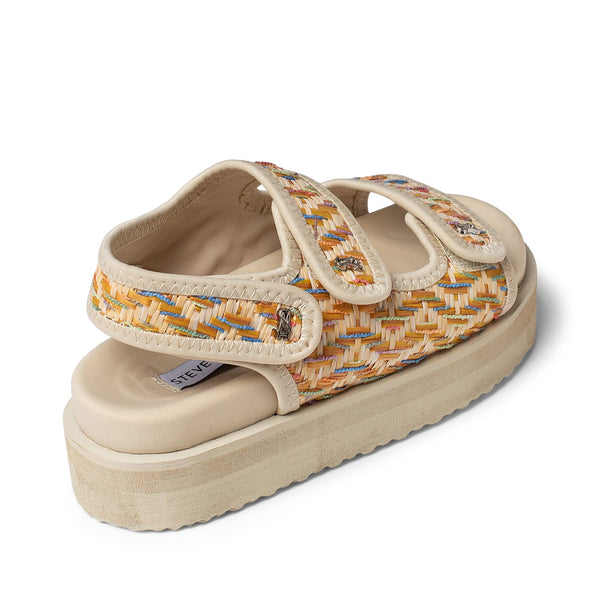 סטיב מאד - סנדלים לילדות SMK-CHLOE בכתום משולב