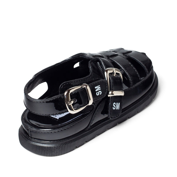 סטיב מאד - סנדלים לילדות SMK-CLAIRE בשחור