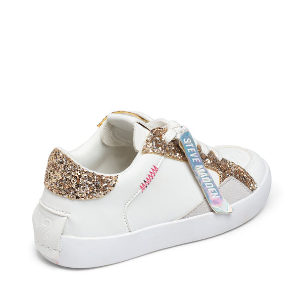 סטיב מאד - סניקרס לילדות SMK-CHARLIE בזהב משולב