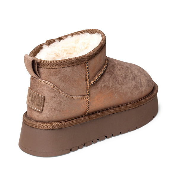 סטיב מאד - מגפונים לבנות SMK-BRIANNA בחום מטאלי