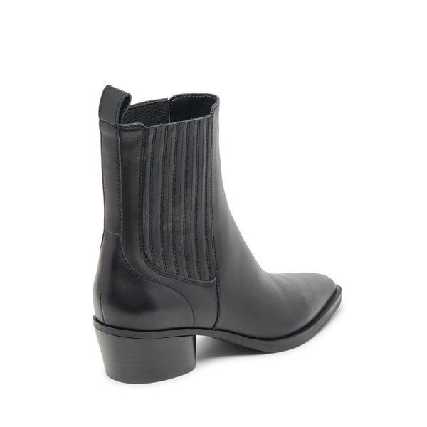 סטיב מאד - מגפוני בוקרים מעור לנשים FAINT-H2O DOLCE VITA בשחור