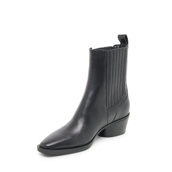 סטיב מאד - מגפוני בוקרים מעור לנשים FAINT-H2O DOLCE VITA בשחור