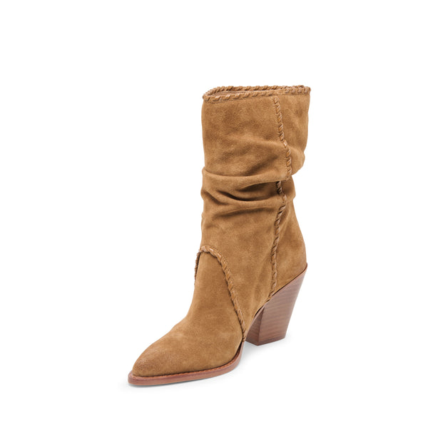 סטיב מאד - מגפוני בוקרים מזמש לנשים JULITH DOLCE VITA בחום