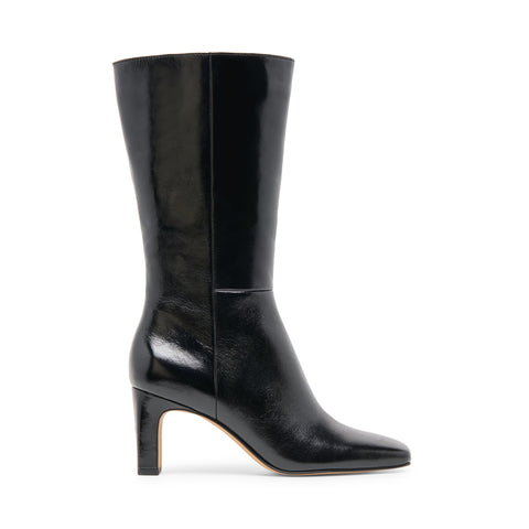 מגפי עקב מעור RIGGS-DV DOLCE VITA בשחור