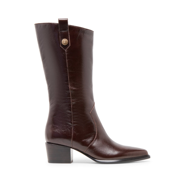 סטיב מאד - מגפי בוקרים מעור לנשים VERN DOLCE VITA בחום