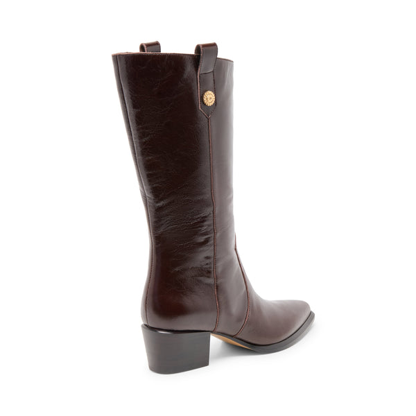 סטיב מאד - מגפי בוקרים מעור לנשים VERN DOLCE VITA בחום