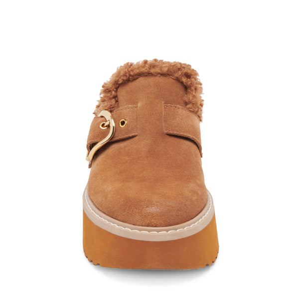 סטיב מאד - כפכפי קלוגס פלטפורמה LELANI-P DOLCE VITA בקאמל