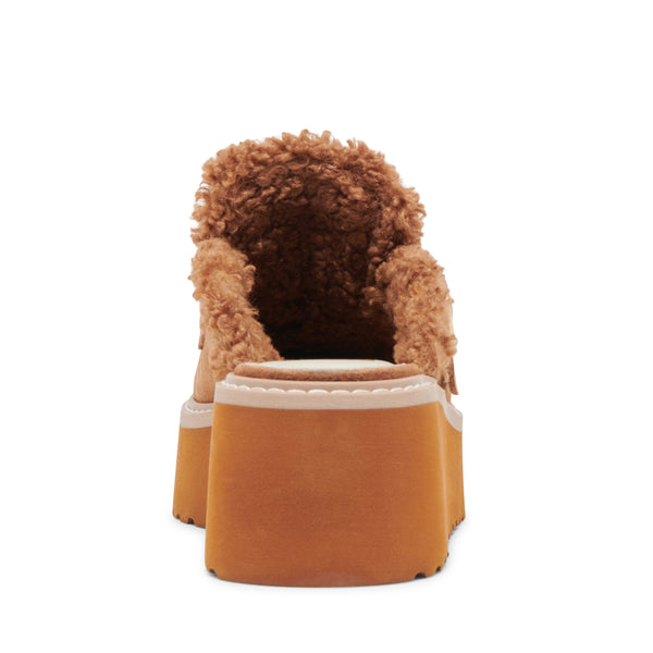 סטיב מאד - כפכפי קלוגס פלטפורמה LELANI-P DOLCE VITA בקאמל