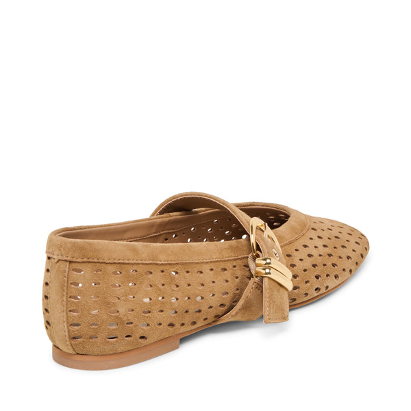 סטיב מאד - נעלי סירה שטוחות מזמש MIKEL DOLCE VITA בקאמל