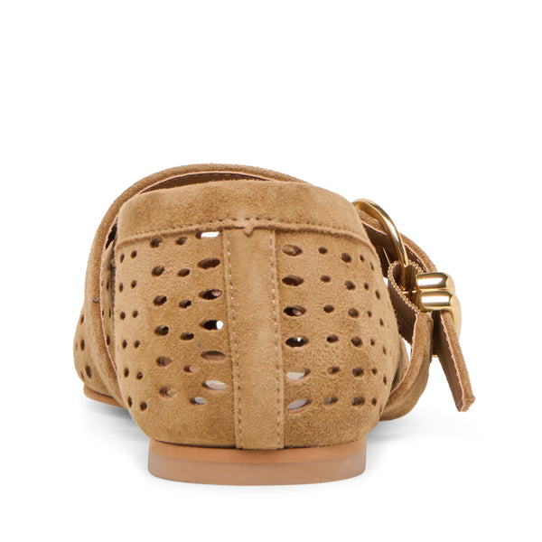 סטיב מאד - נעלי סירה שטוחות מזמש MIKEL DOLCE VITA בקאמל