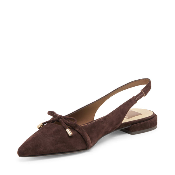 סטיב מאד - נעלי סירה שטוחות מזמש PAYGE DOLCE VITA בחום