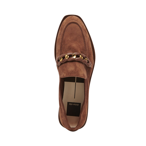 סטיב מאד - נעלי מוקסין מזמש לנשים SALLIE DOLCE VITA בחום