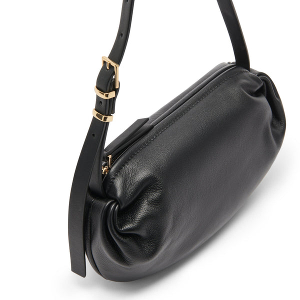 סטיב מאד - תיק יד מעור לנשים LIVI DOLCE VITA בשחור