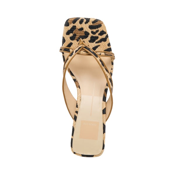 סטיב מאד - כפכפי אצבע עקב בינוני BREVEL DOLCE VITA במנומר