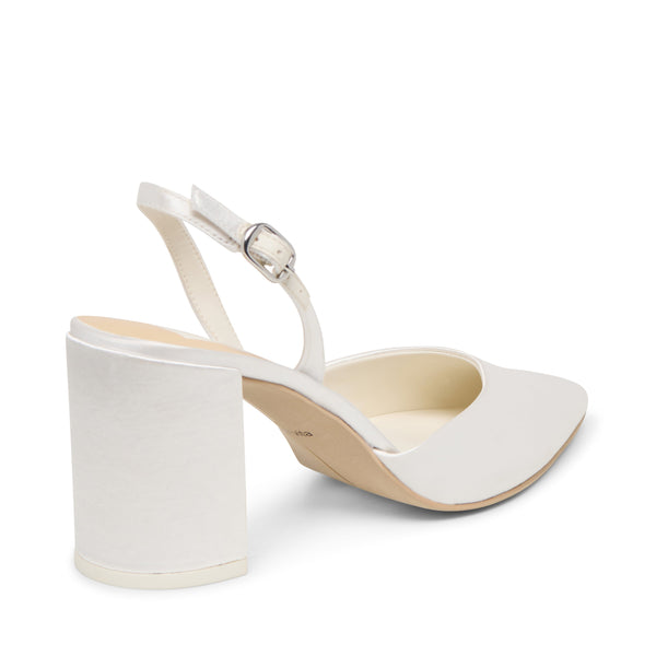 סטיב מאד - נעלי עקב סירה  CAREL DOLCE VITA בלבן