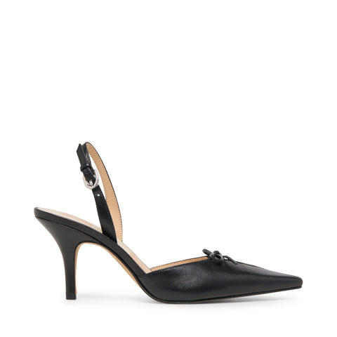 נעלי עקב סירה מעור HAMYA DOLCE VITA בשחור