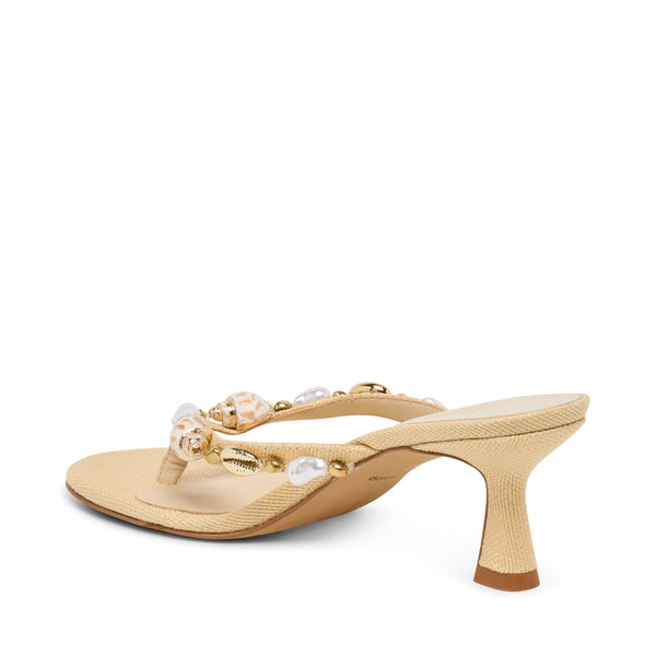 סטיב מאד - כפכפי עקב בינוני DAKSIE DOLCE VITA בגוון טבעי