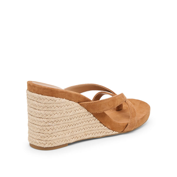 סטיב מאד - כפכפי פלטפורמה בזמש HELAN-E DOLCE VITA בחום