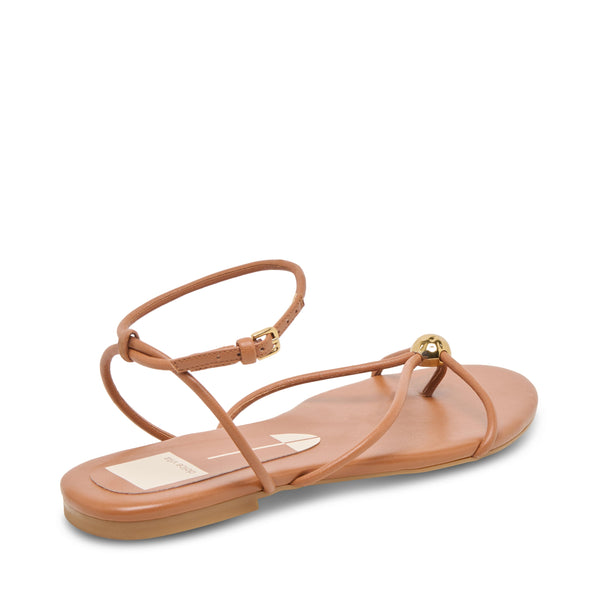 סטיב מאד - סנדלים שטוחים מעור לנשים KENLEY DOLCE VITA בקאמל