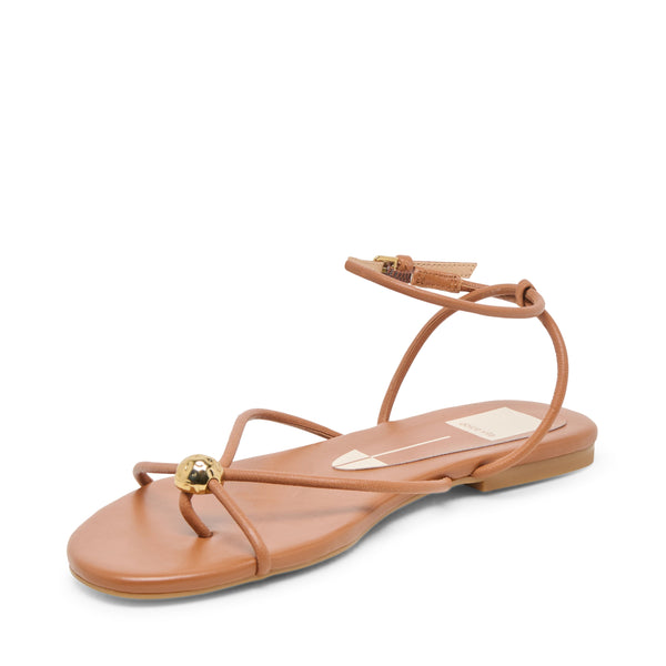 סטיב מאד - סנדלים שטוחים מעור לנשים KENLEY DOLCE VITA בקאמל