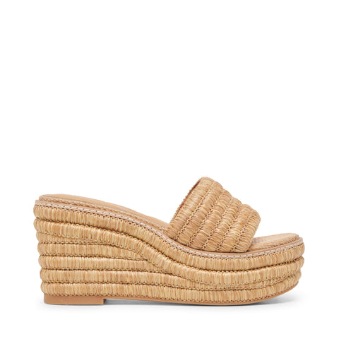 כפכפי פלטפורמה THRONE DOLCE VITA בגוון טבעי