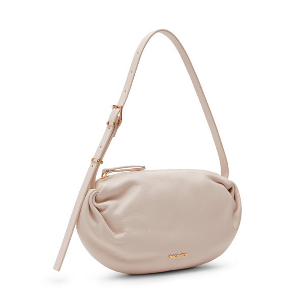 סטיב מאד - תיק יד מעור לנשים LIVI DOLCE VITA בגוון שמנת