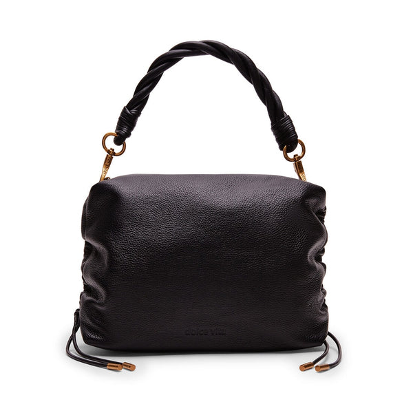 סטיב מאד - תיק צד מעור לנשים PRESTON DOLCE VITA בשחור