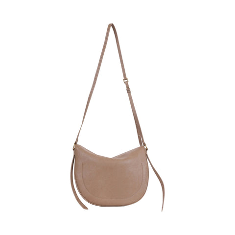 תיק צד זמש לנשים מBENNETT DOLCE VITA בקאמל