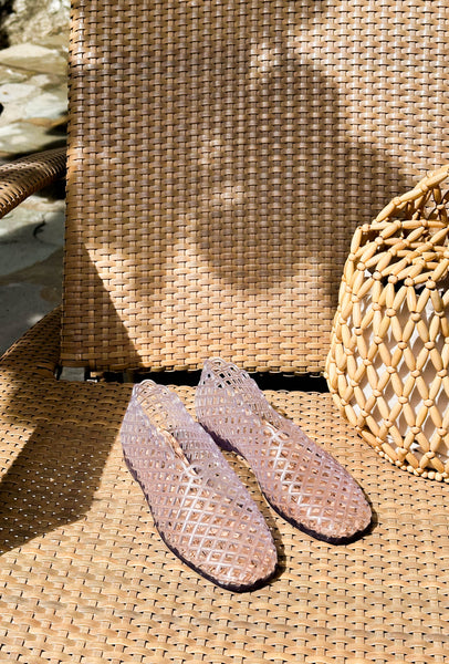 סטיב מאד - נעלי סירה שטוחות GROVE בשקוף