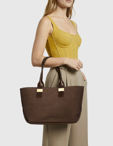 תיק יד גדול לנשים BMOJAVE בחום