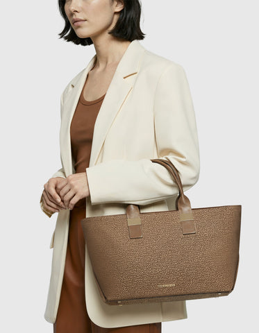 תיק יד גדול לנשים BMOJAVE בקאמל